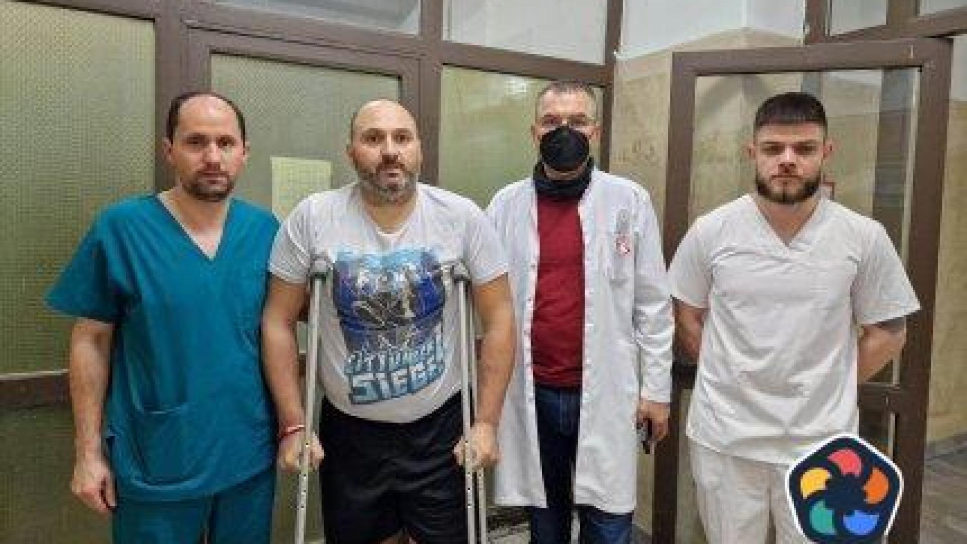 Спасиха крака на мъж с трансплантация на кост от трупен донор