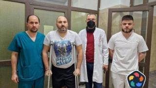 Спасиха крака на мъж с трансплантация на кост от трупен донор