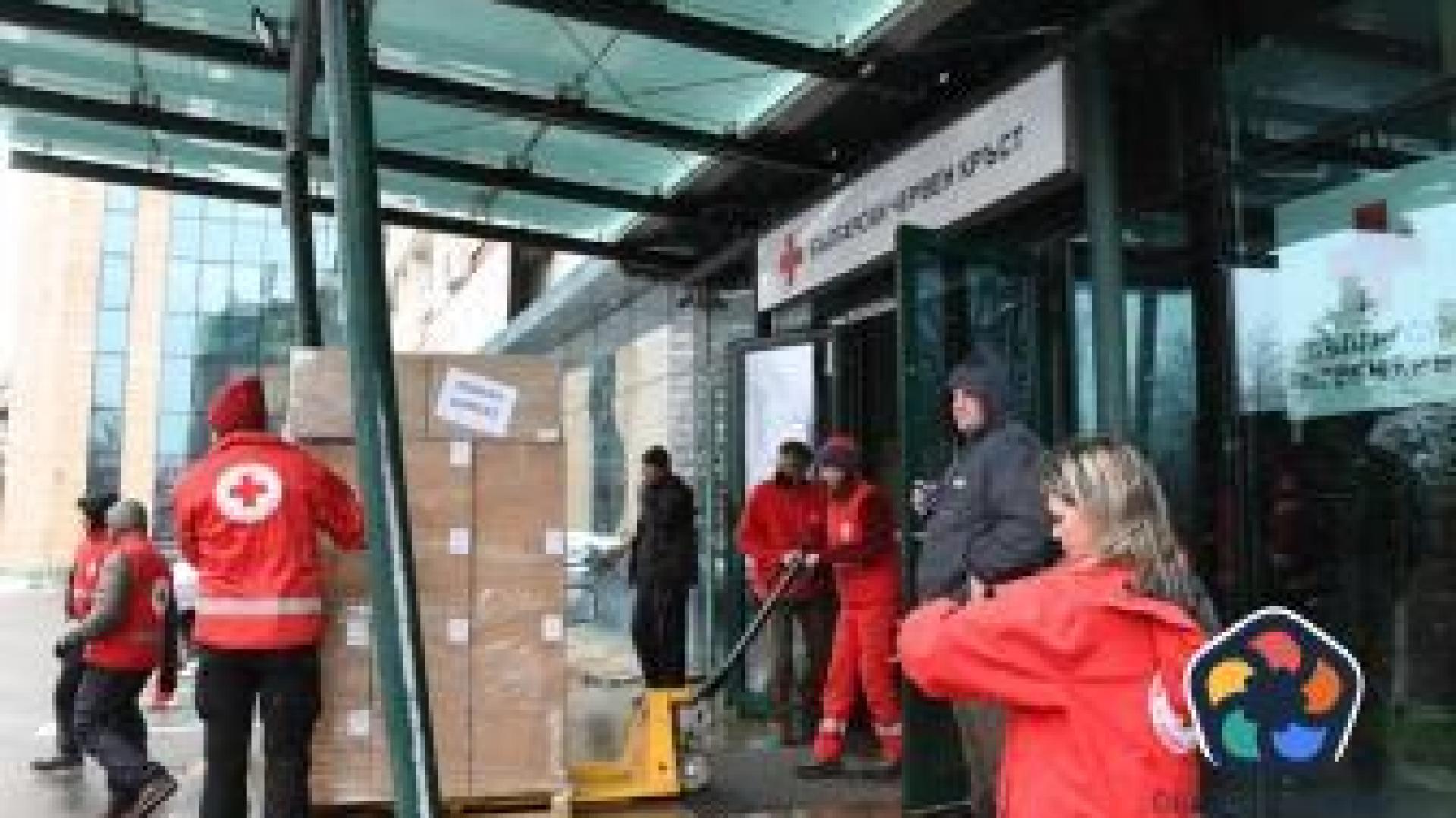 БЧК изпрати близо 33 тона хуманитарна помощ за Сирия