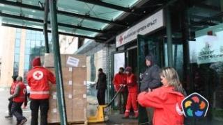 БЧК изпрати близо 33 тона хуманитарна помощ за Сирия