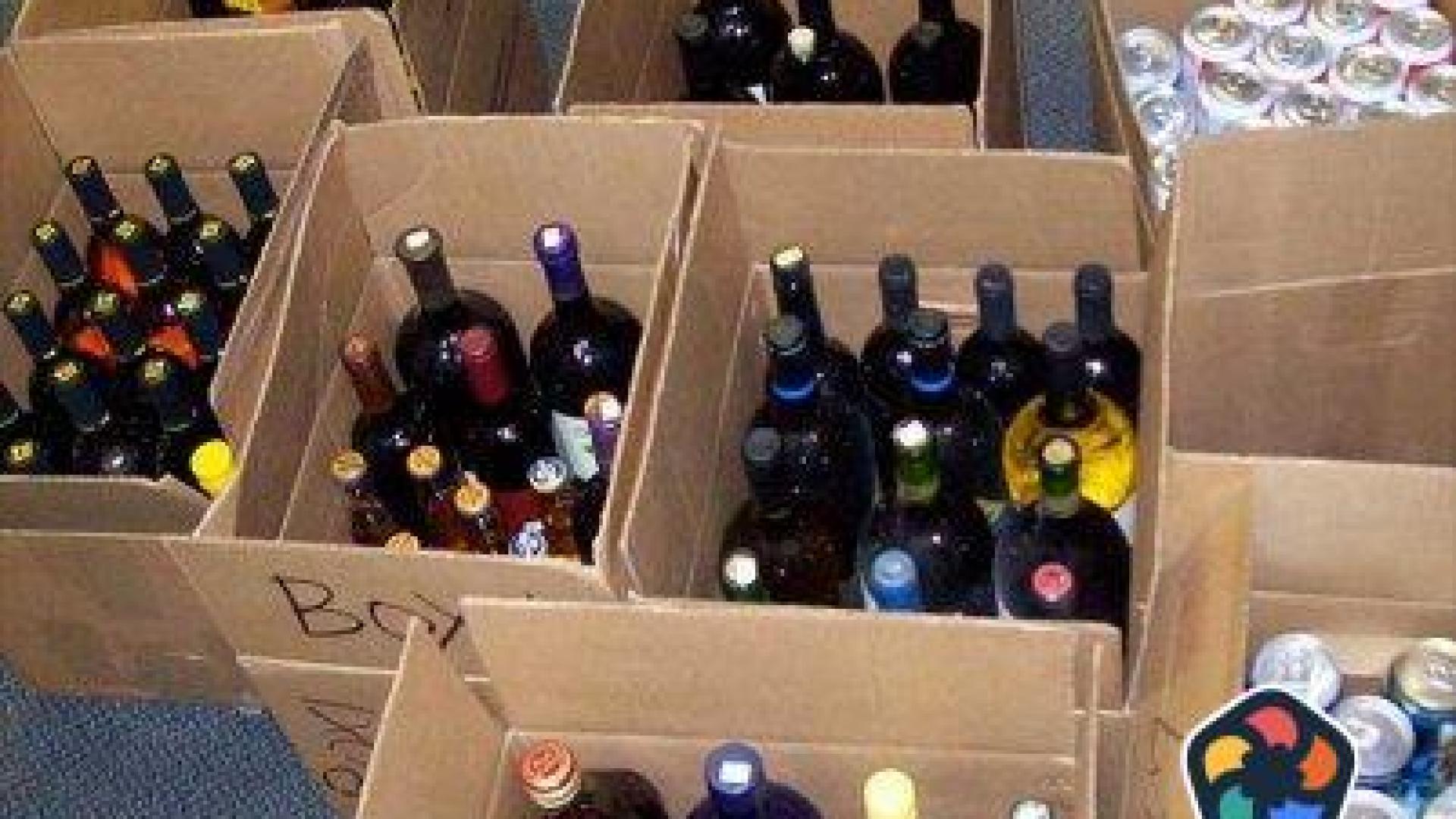Гърция разби схема за внос на нелегален алкохол от България