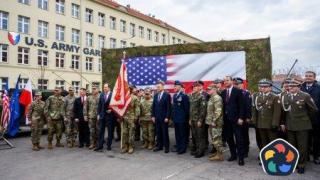 В Полша бе разположен първи гарнизон на американската армия на източния фланг на НАТО