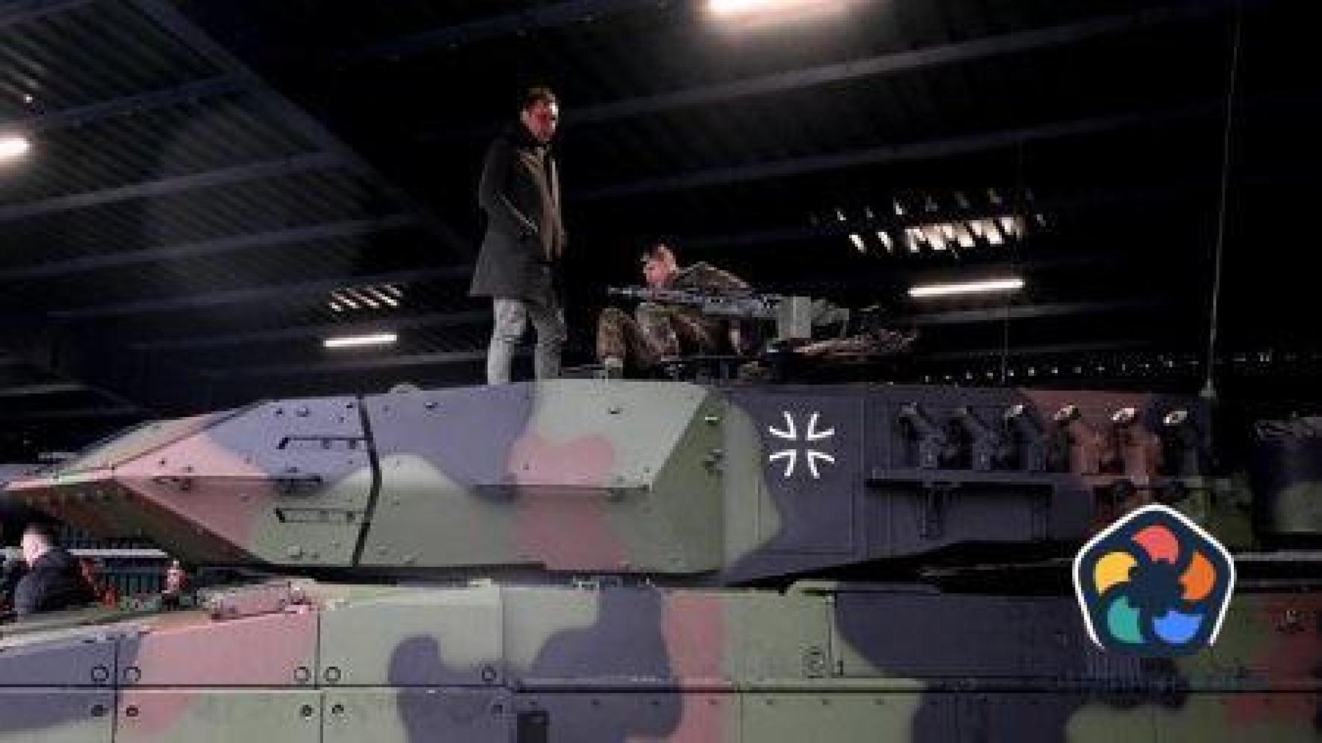 Германските танкове Leopard 2 пристигнаха в Украйна