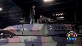 Германските танкове Leopard 2 пристигнаха в Украйна