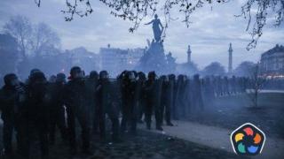175 полицаи са пострадали при вчерашните протести във Франция