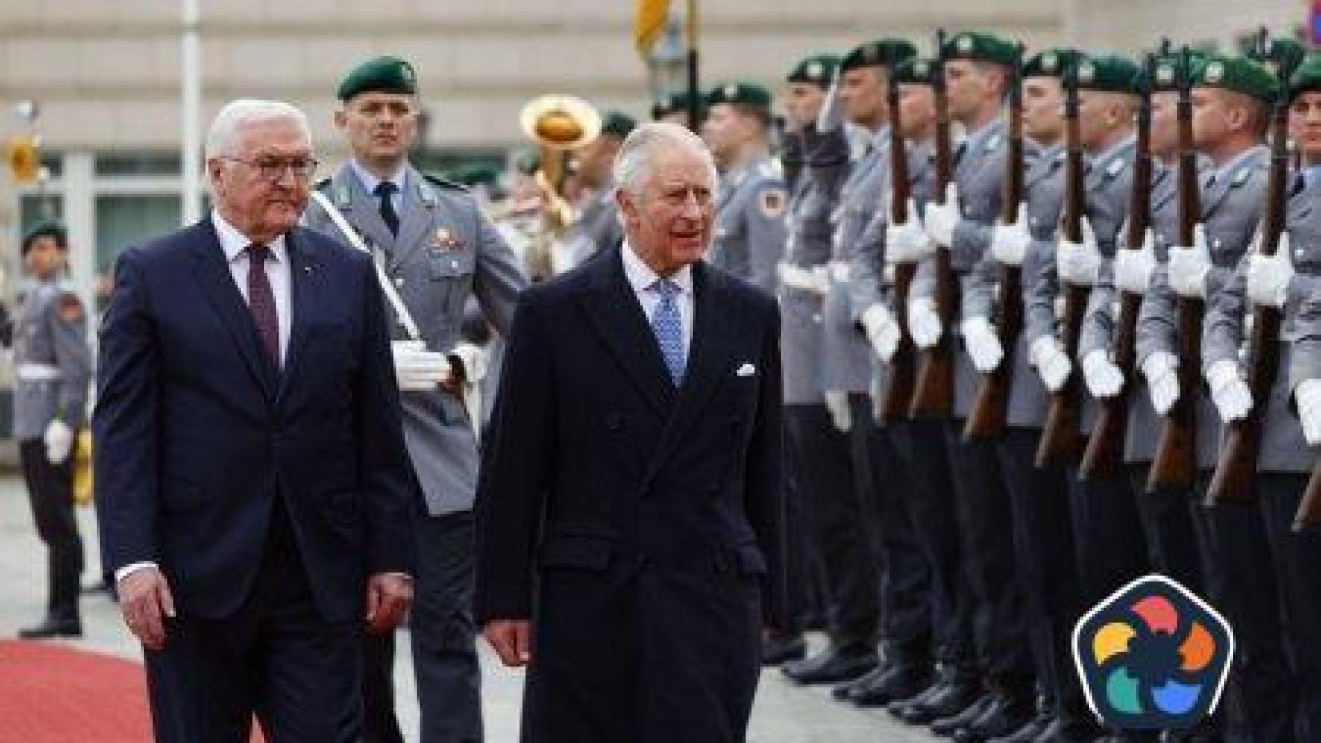 Чарлз Трети пристигна в Германия на първото си задгранично държавно посещение