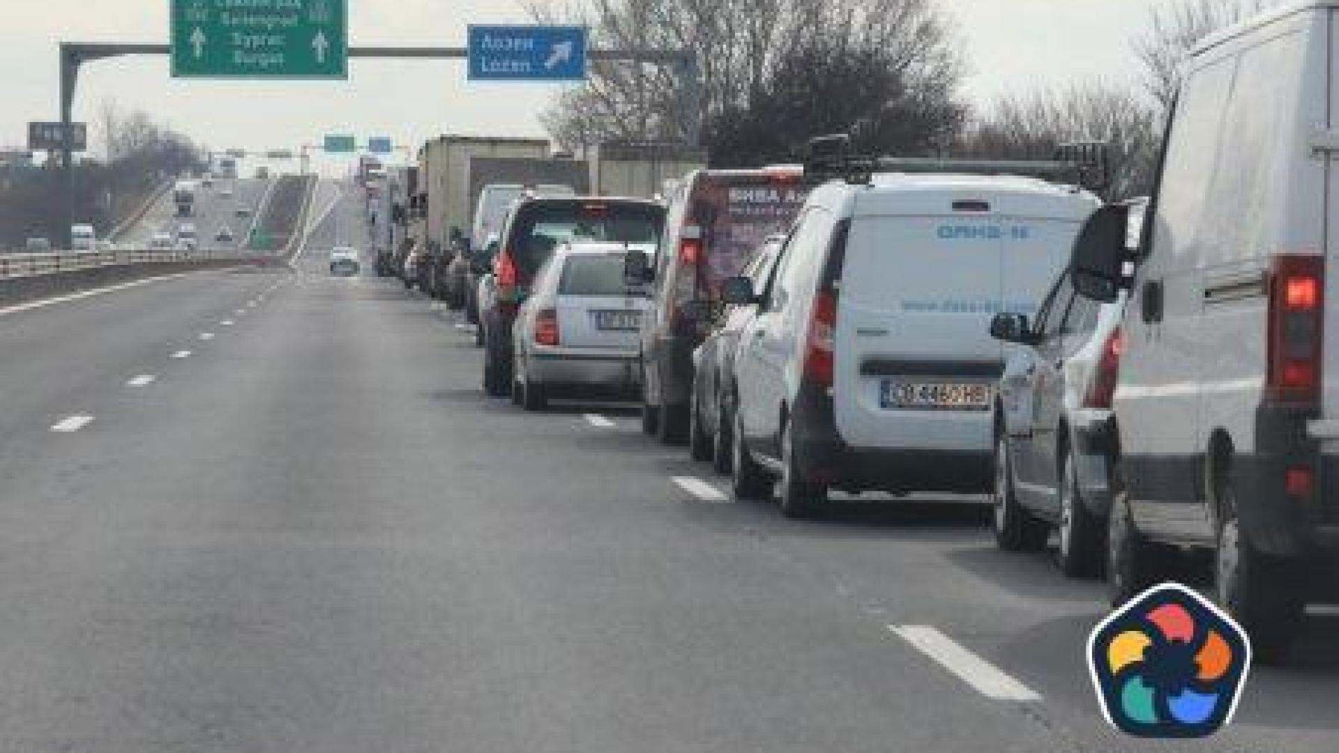 Ад на магистрала "Тракия" това лято заради пропаднал мост край София
