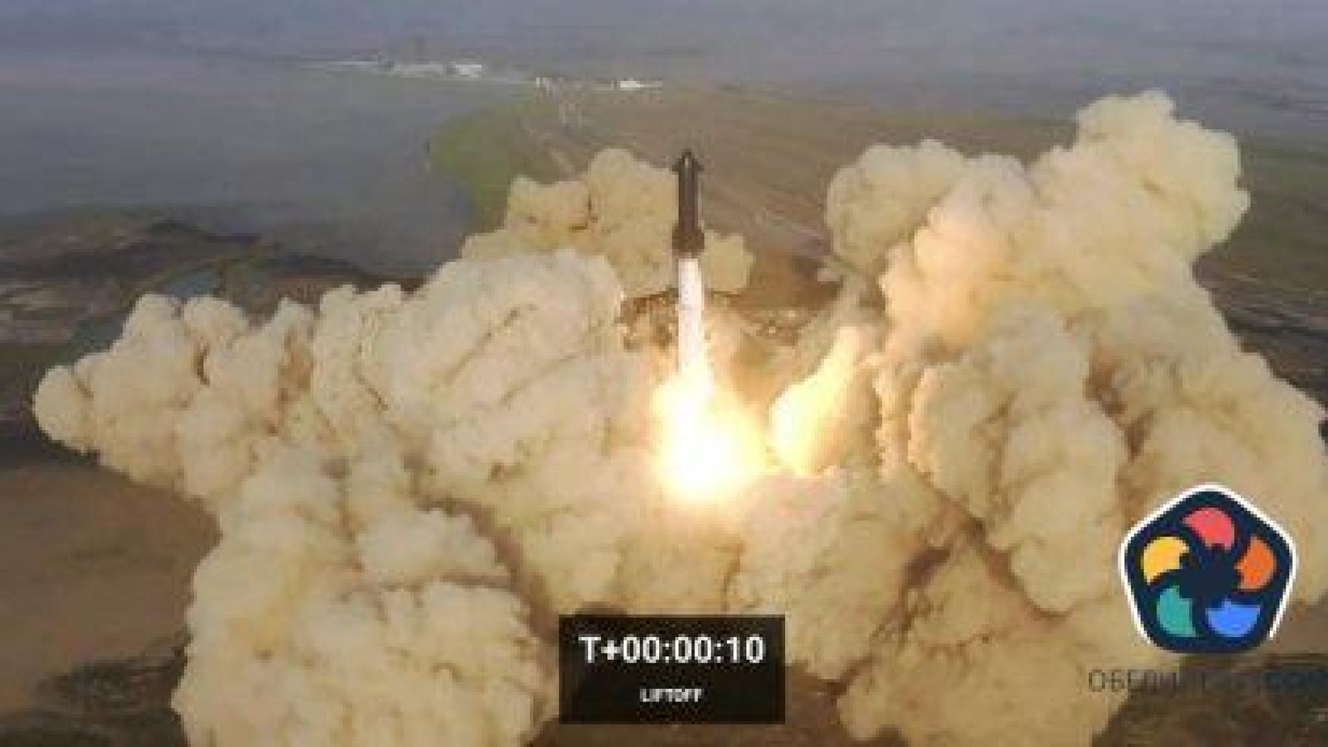 SpaceX: Тестовият полет на най-мощната ракета в света мина успешно, макар да завърши с експлозия