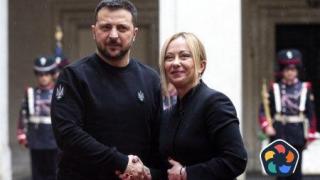 Зеленски е на посещение в Рим в търсене на допълнителна военна помощ