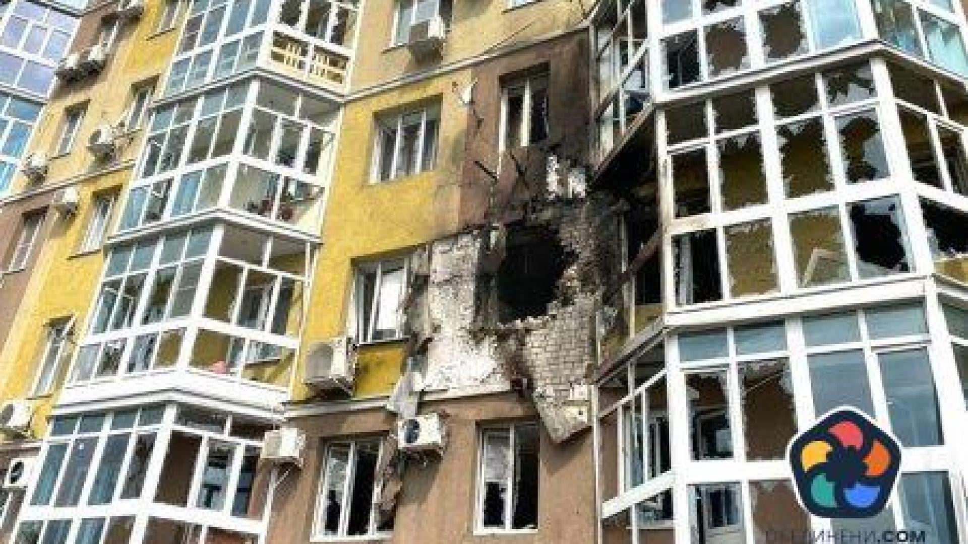 Дрон избухна в жилищна сграда в руския град Воронеж и рани трима