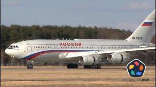 Самолетът на Путин е излетял за Санкт Петербург