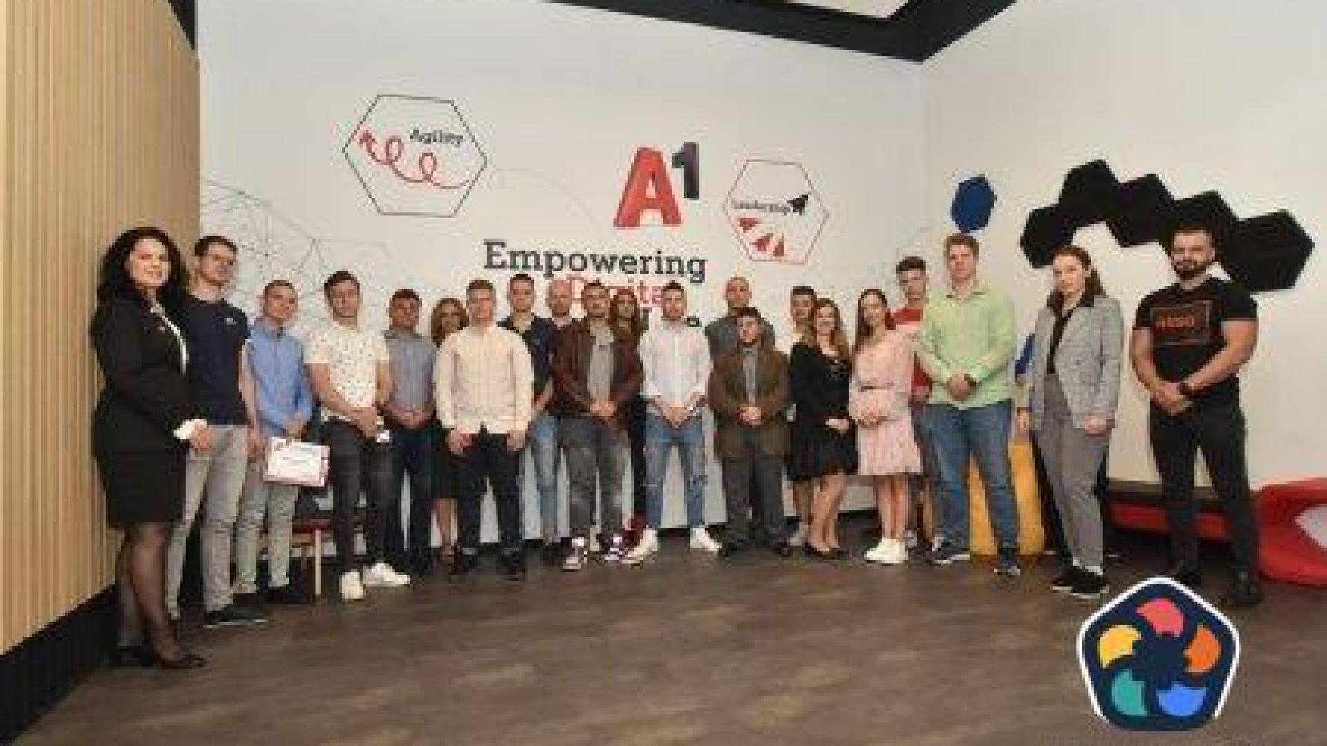 Около 60% от завършилите лятната академия на А1 останаха на работа в компанията