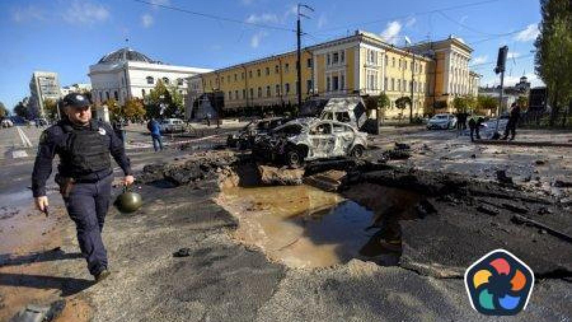 Руски дронове са извършили мащабна нощна атака срещу Киев