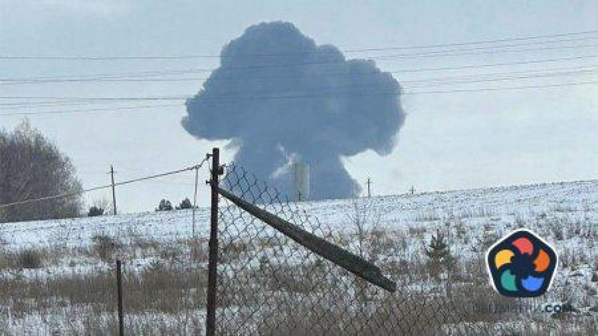 Руски самолет се разби край Украйна. Москва твърди, че е превозвал украински пленници