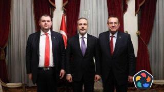 Смяна на властта: Турският външен министър се срещна с Карадайъ, Пеевски и Джевдет Чакъров