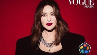 Моника Белучи се снима за корицата на арабския Vogue