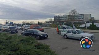 Автошествие в Старозагорско в защита на въглищата