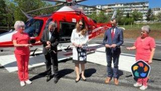 В болницата във Велико Търново беше открита седмата площадка за медицински хеликоптери