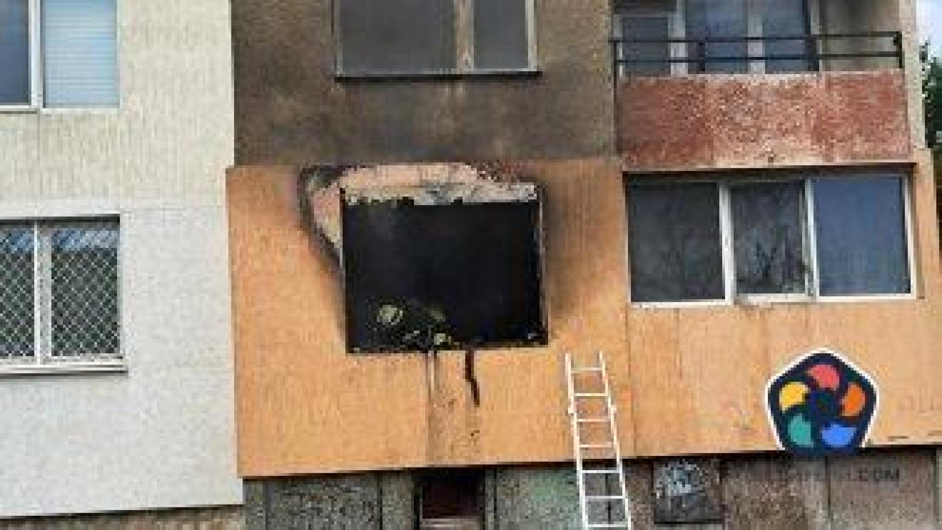 Пожар в столичния квартал "Люлин"-3