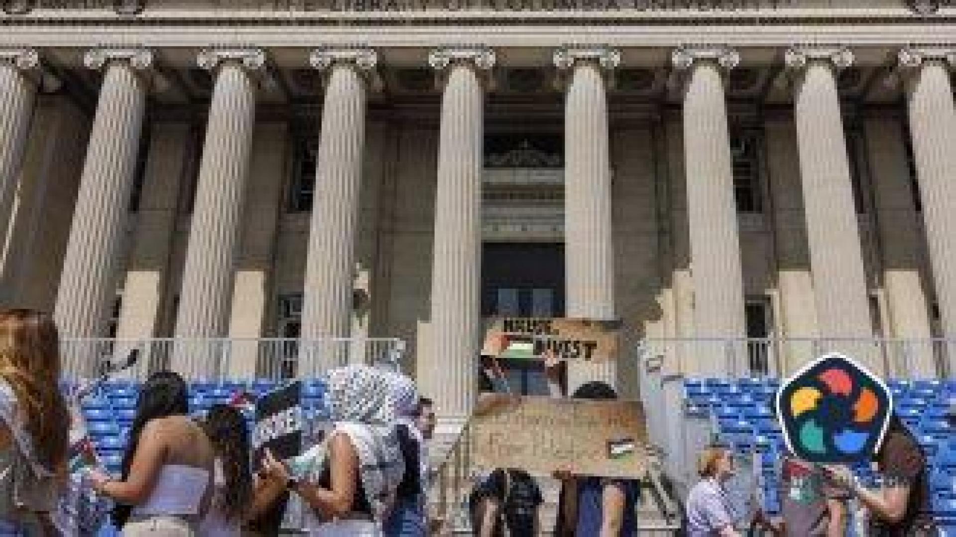 "Интифада": Пропалестинските протестиращи в Колумбийския университет презвеха академична сграда