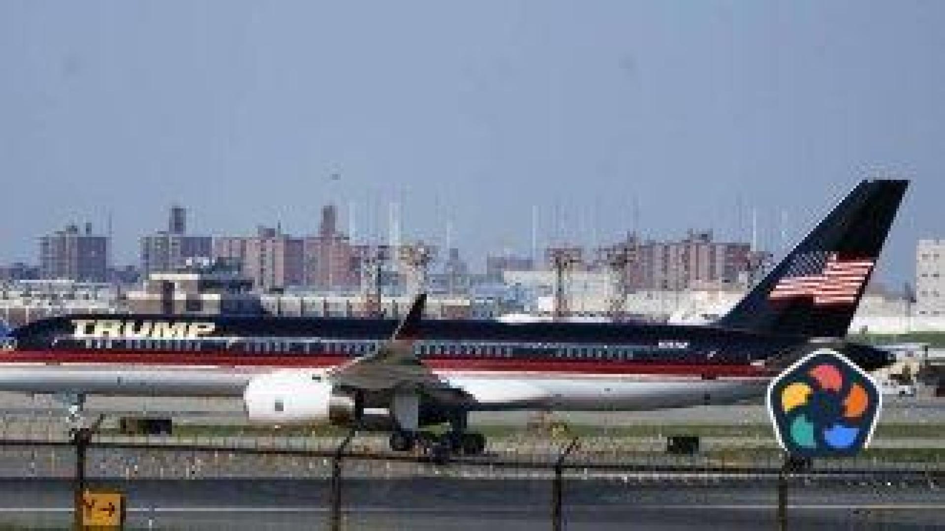 Частният "Боинг 757" на Тръмп удари друг корпоративен самолет на летище във Флорида
