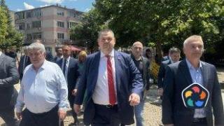 Делян Пеевски, председател на ДПС, посети Търговище