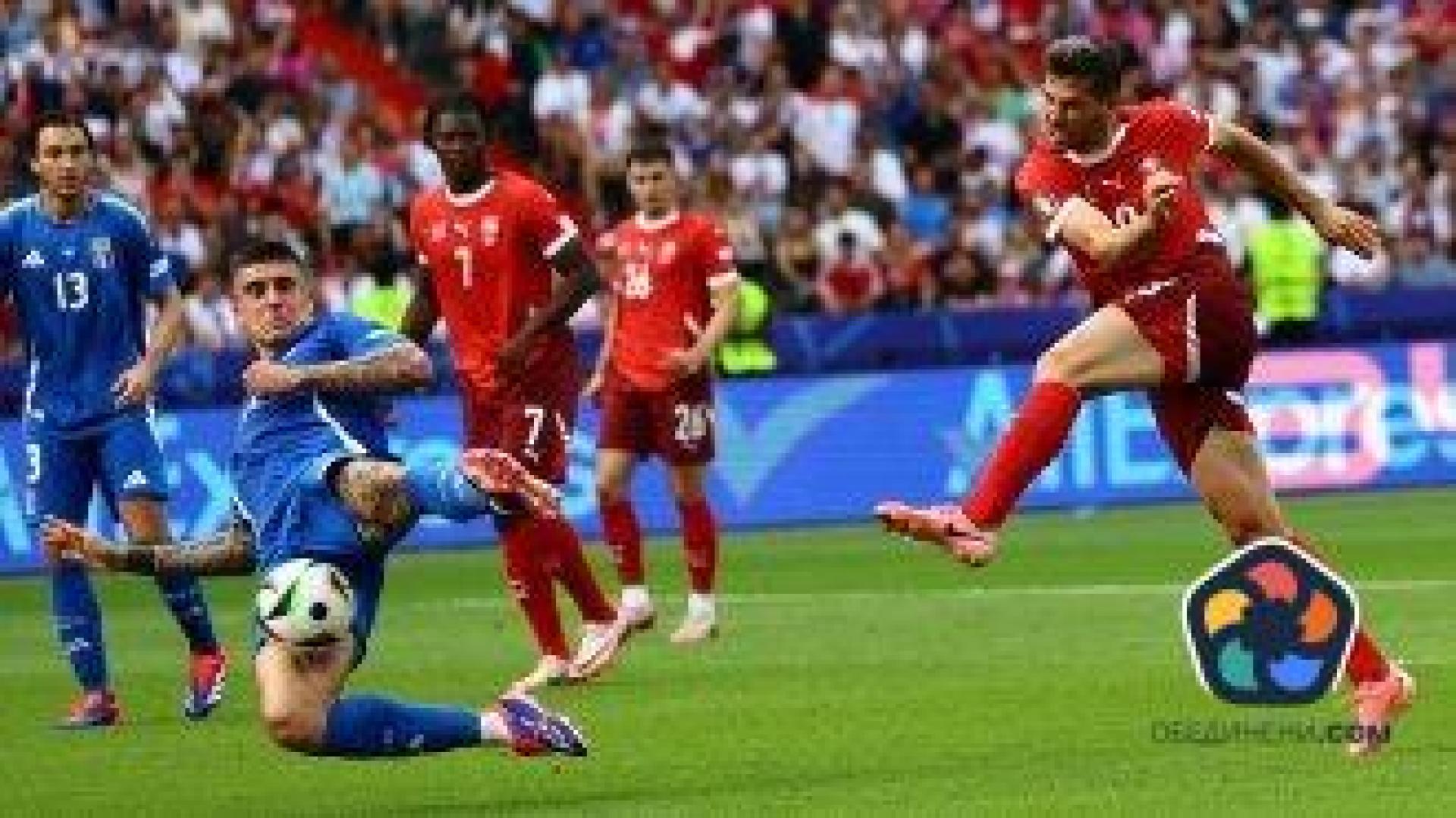 Швейцария отстрани европейския шампион Италия на Евро2024
