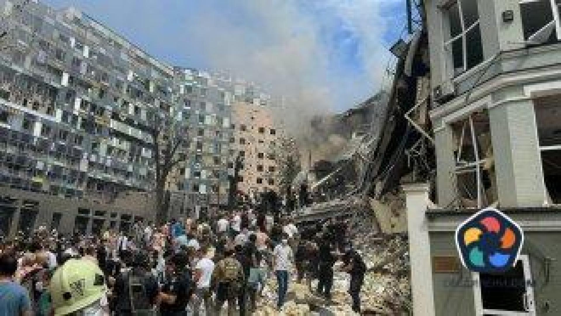 Над 20 убити при масирана руска атака срещу Украйна, ударена е детска болница в Киев