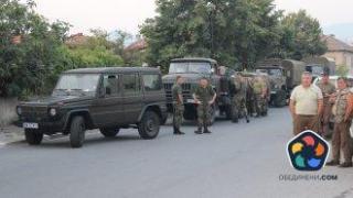 Пожарът край Струмяни продължава да заплашва за околните села