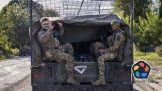 Украинските сили в Курска област вероятно са унищожили още една колона руски военни и техника