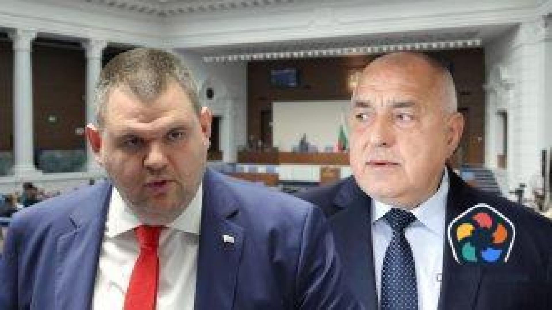 ПП-ДБ: Борисов и Пеевски отново ще правят избори