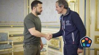 Шефът на МААЕ обеща на Зеленски помощ с купуването на ядрено оборудване от България