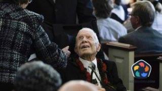 Гала вечер за "рокендрол" президента Джими Картър преди стотния му рожден ден