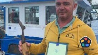 Кап. Стелиян Николов е обявен за спасител на есетрите в Черно море
