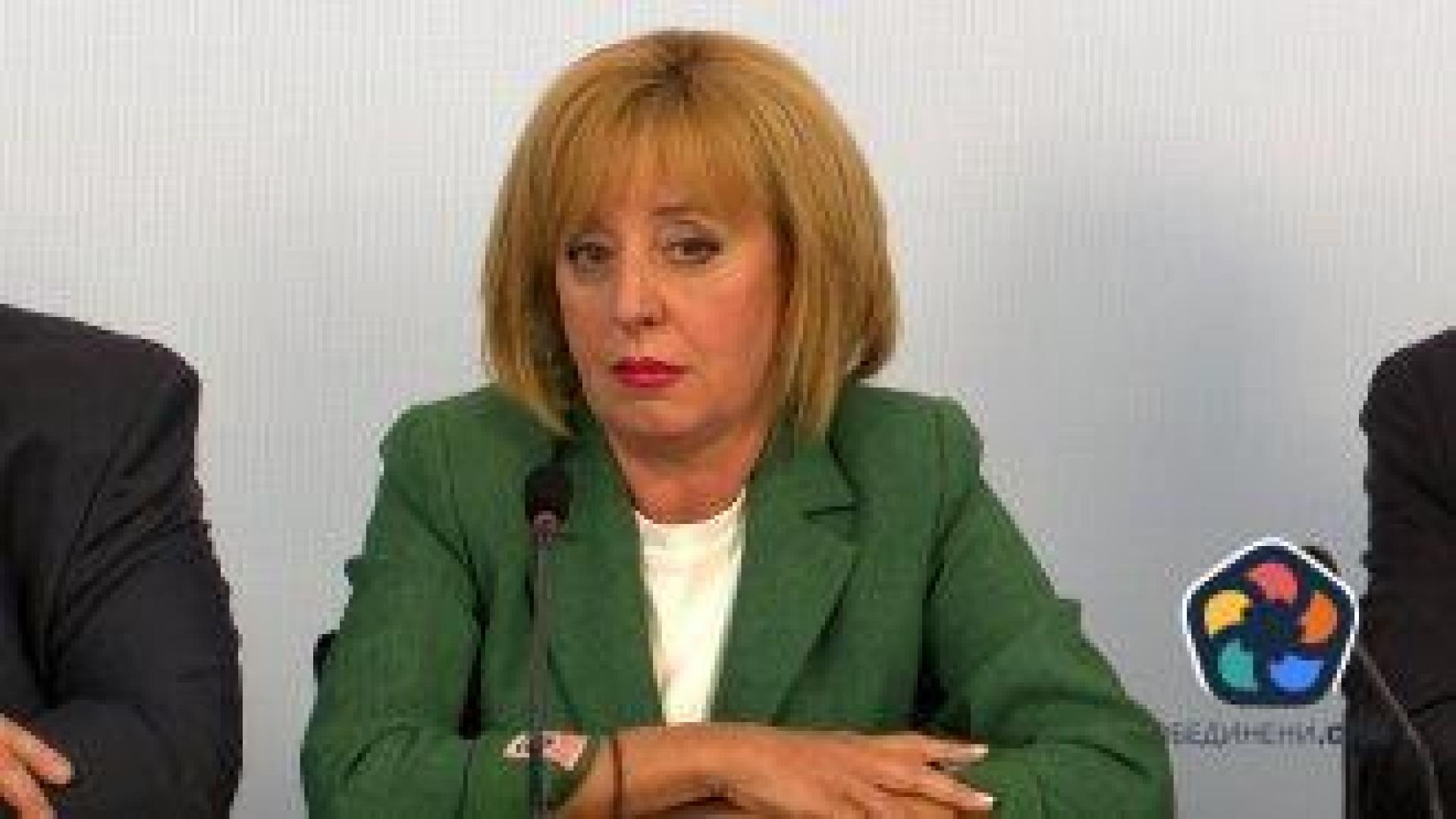 Манолова иска БСП да подкрепи повторно преброяване на бюлетините