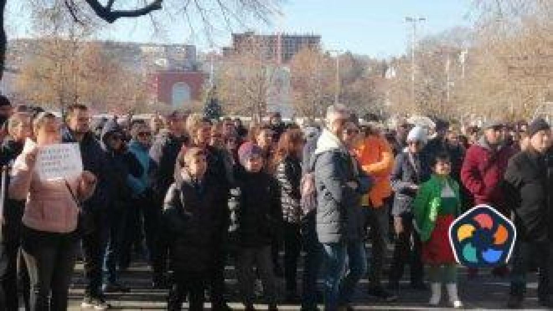 "Искаме вода". Плевенчани протестираха заради безводието