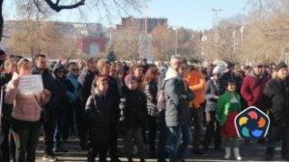 "Искаме вода". Плевенчани протестираха заради безводието
