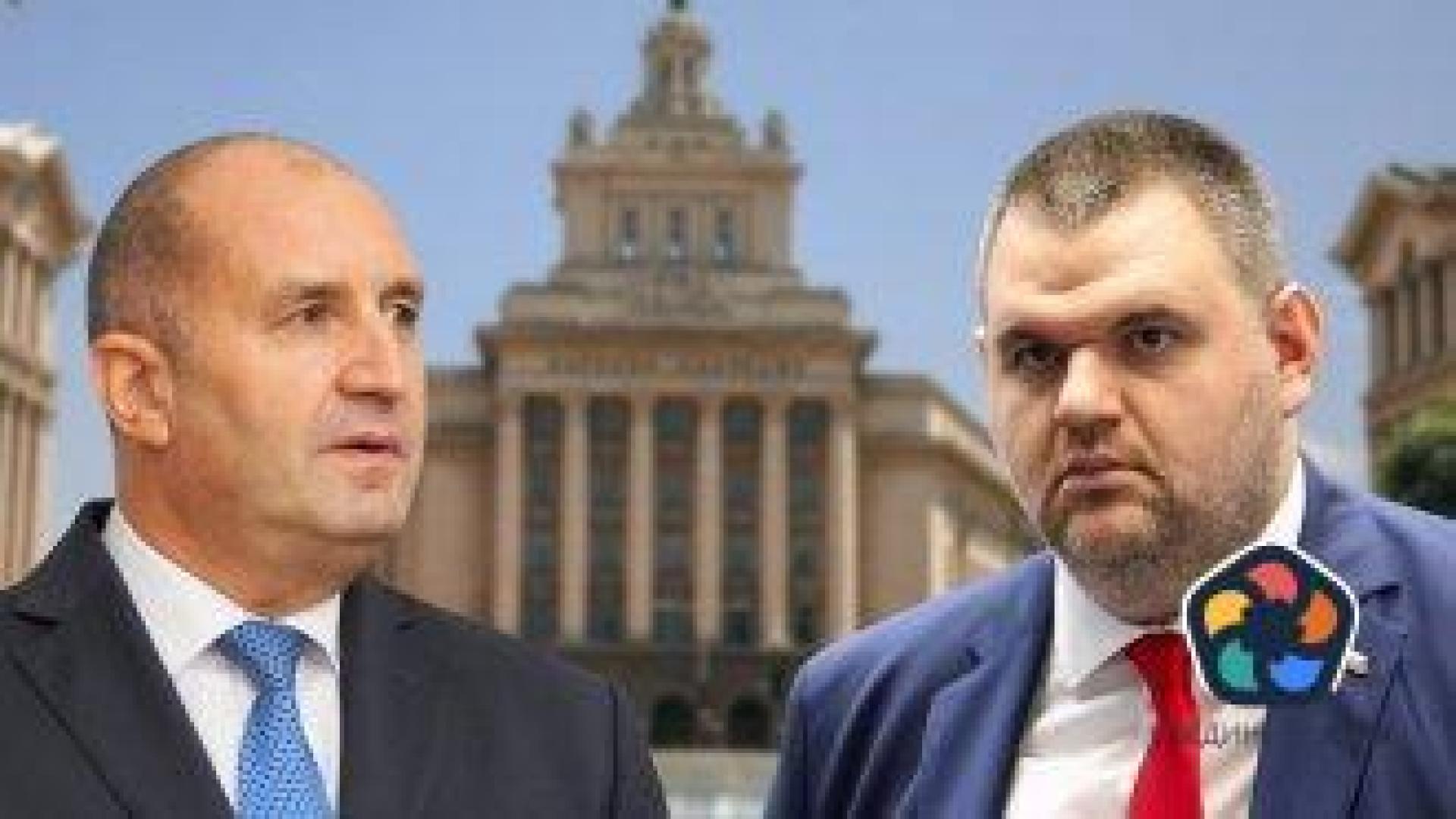 Радев не покани на консултации "Ново начало" на Пеевски