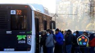 Нощният транспорт в София беше значително орязан