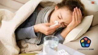 Пет области са в грипна епидемия