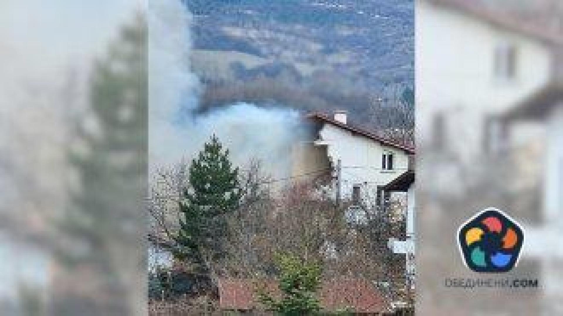 Газопровод се взриви в Банкя