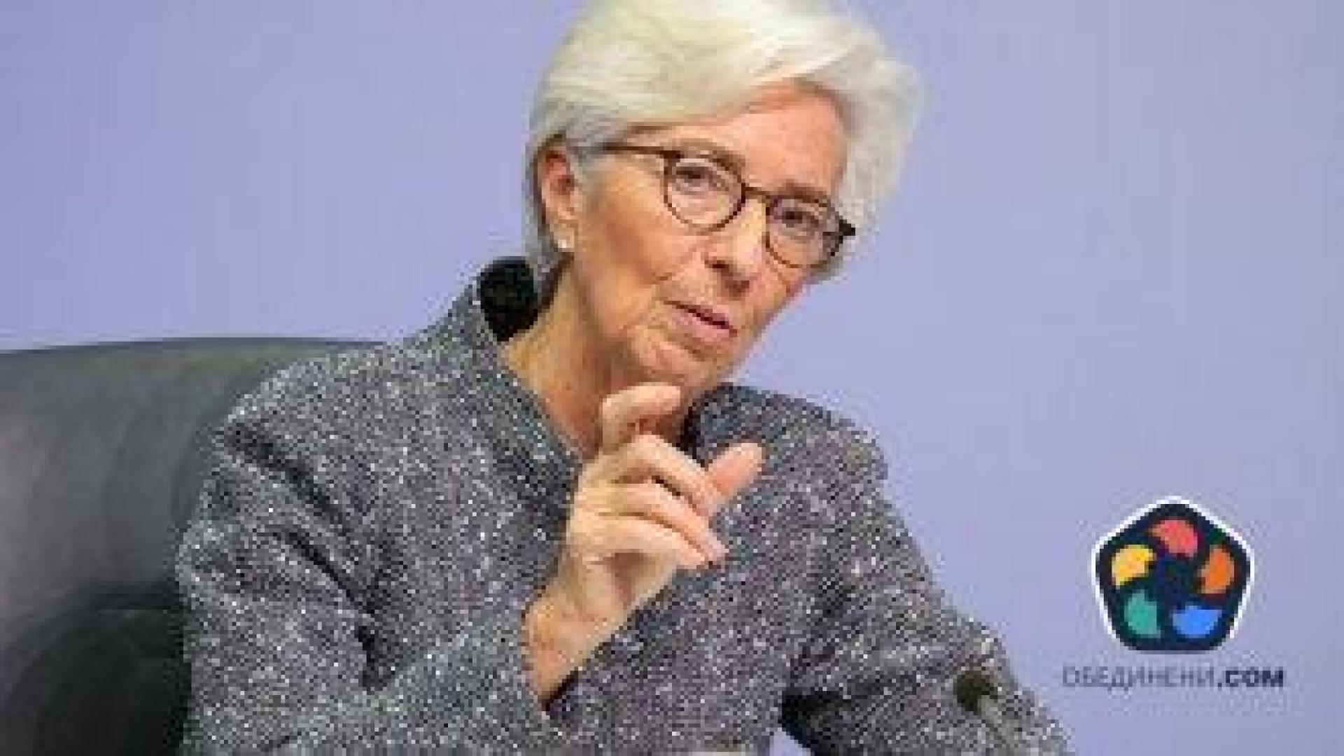 Кристин Лагард: Процесът на сближаване за присъединяването на България към еврозоната се развива много добре