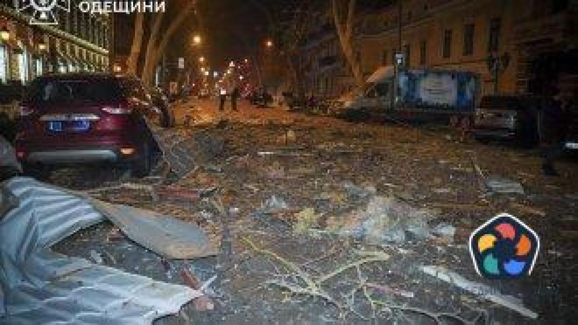 Силни среднощни експлозии в Одеса