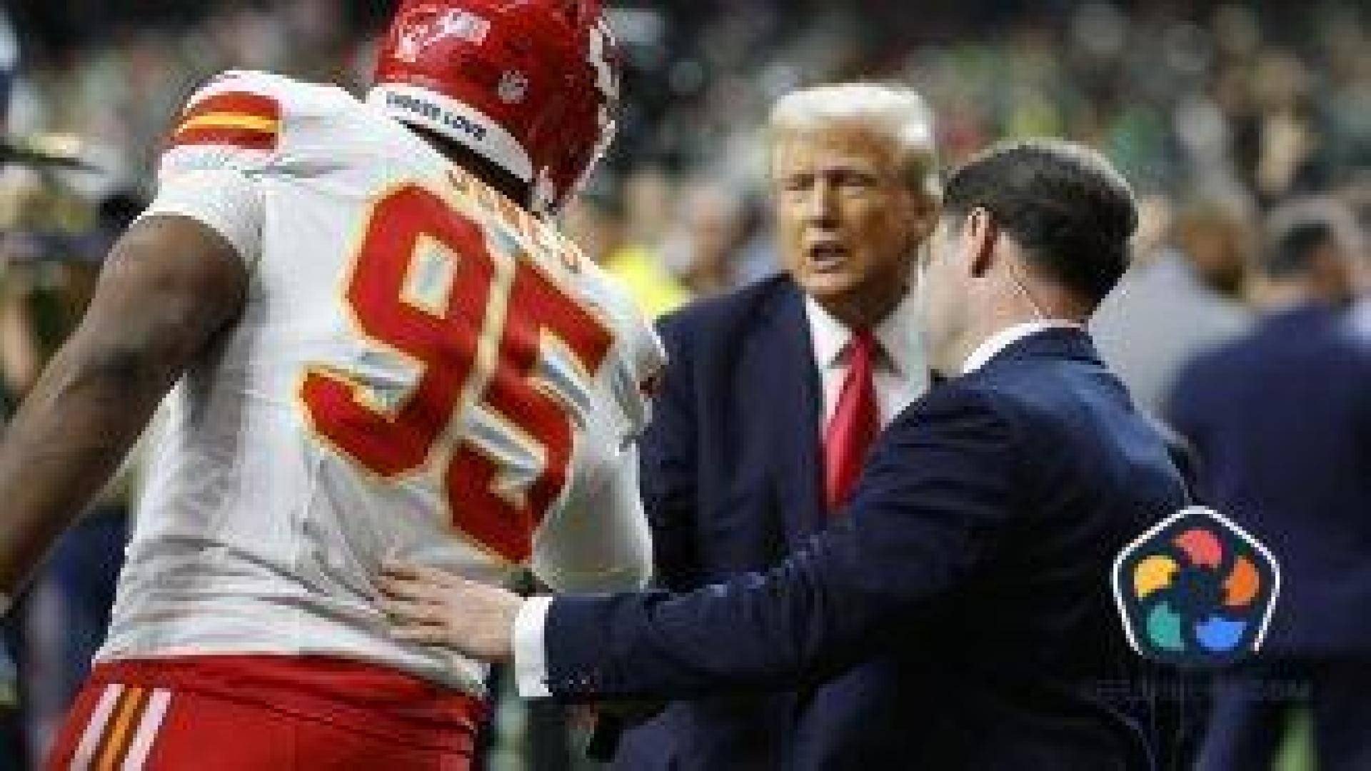 Тръмп стана първият действащ президент присъствал на Супербоул; Филаделфия би убедително Канзас Сити