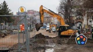 Ремонтът на ул. "Опълченска" продължава, докато се махат некачествените материали