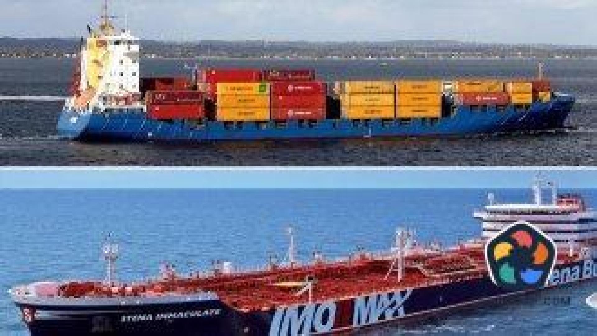 Петролен танкер и търговски кораб се сблъскаха край североизточните брегове на Англия