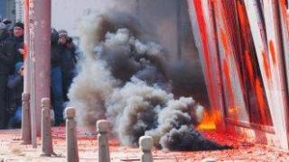 Прокуратурата е освободила арестуваните за погрома срещу сградата на ЕК