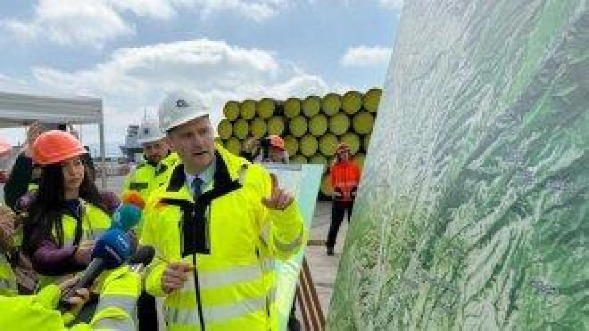 На седем площадки започва строежът на Вертикалния газов коридор