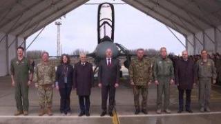България прие своя първи F-16 в Граф Игнатиево (Видео)