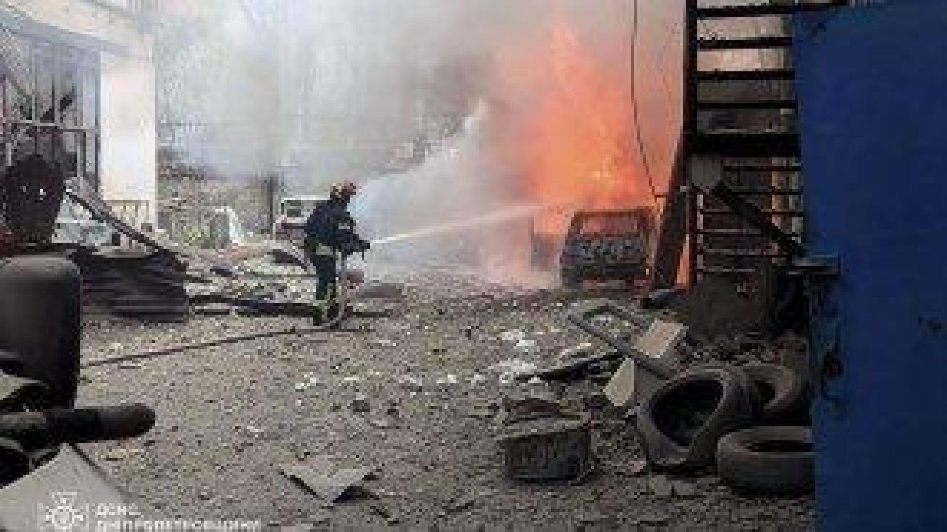 Русия подложи украинския град Харков на едночасов обстрел с дронове